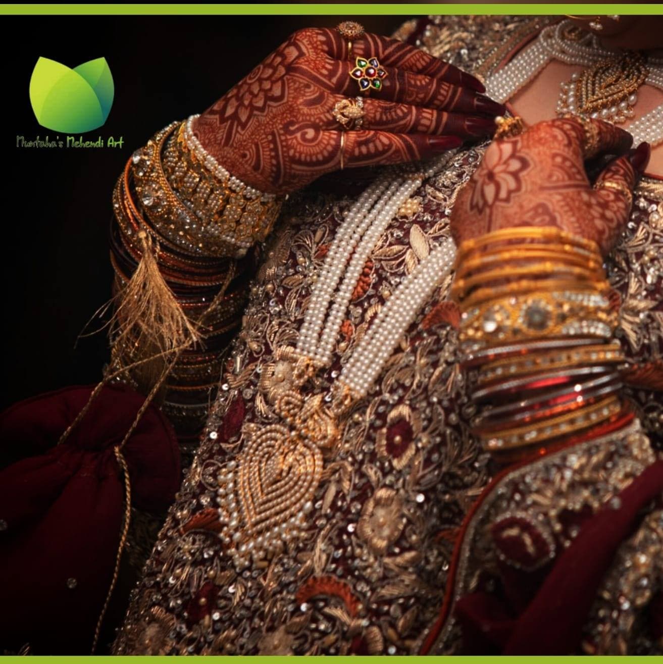 Muntahas mehendi Art
